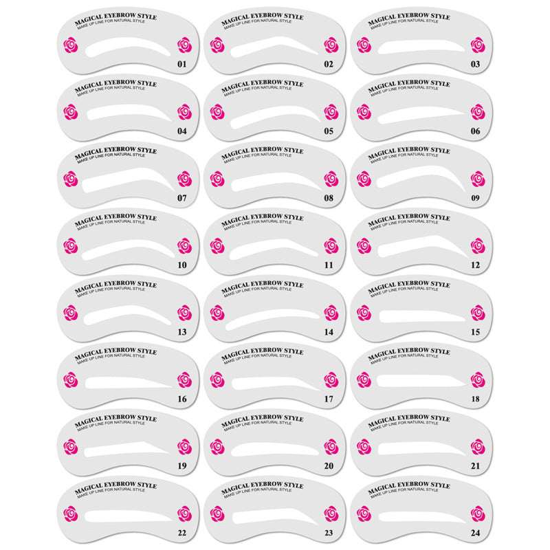 Thrush Card Eyebrow Threading Tools