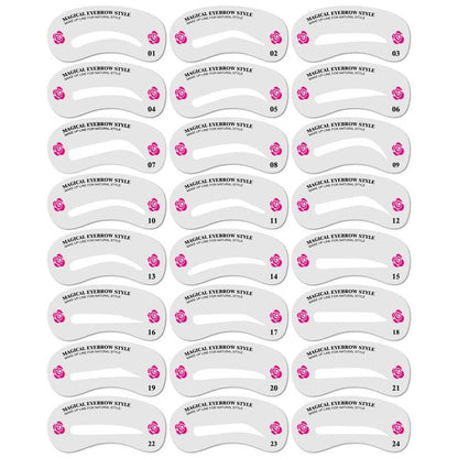 Thrush Card Eyebrow Threading Tools