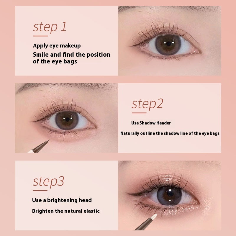 Stereoscopic Double Headed Silkworm Eye Pen