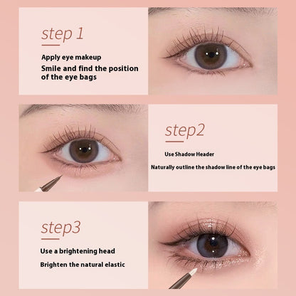 Stereoscopic Double Headed Silkworm Eye Pen