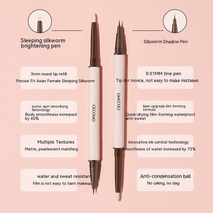 Three-dimensional Double-headed Eye Shadow Pen