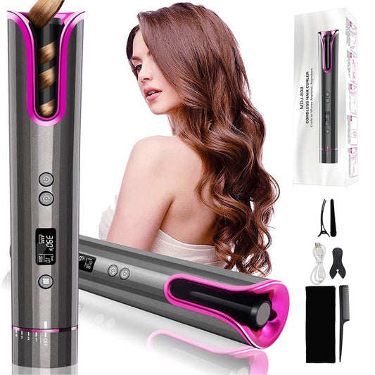 USB Cordless  Automatic Hair Curler