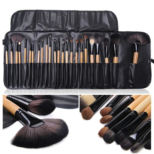 Bag Of 24 Pcs Makeup Brush Sets