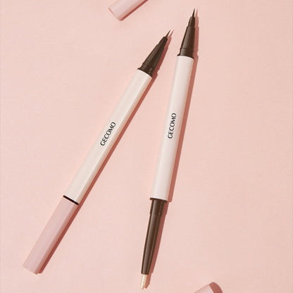 Stereoscopic Double Headed Silkworm Eye Pen