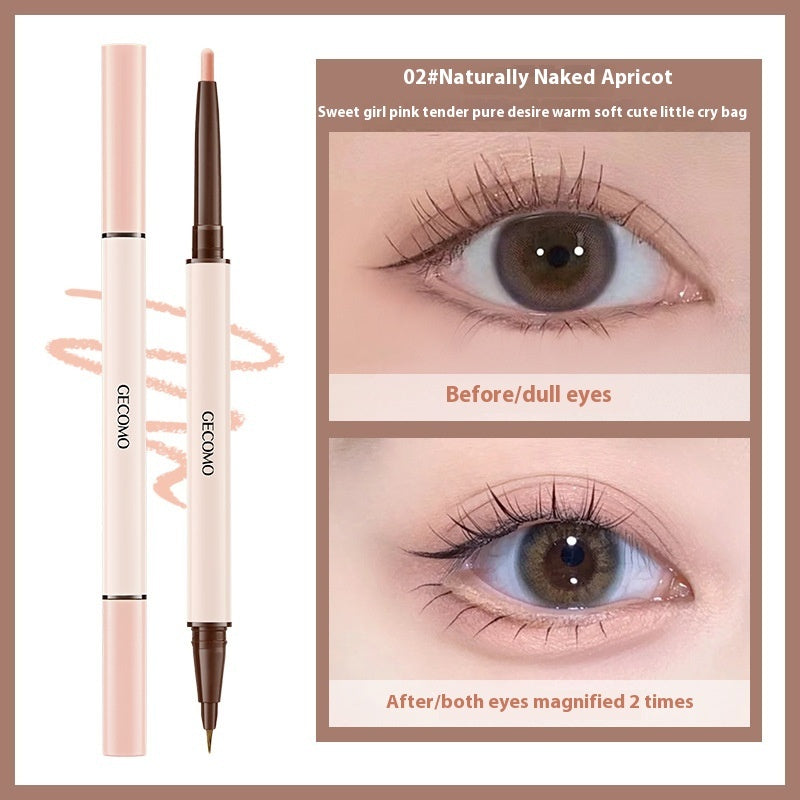 Stereoscopic Double Headed Silkworm Eye Pen